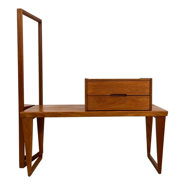 Teak Model 32 and 35 Entryway Set by Aksel Kjersgaard, 1960s, Set of 2 For Sale