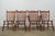Vintage Tell City Early American Colonial Solid Wood Dining Chairs (Set of 8) For Sale - Image 10 of 17