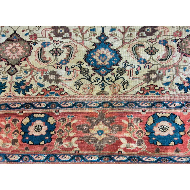 Early 20th Century Persian Sultanabad Rug For Sale - Image 4 of 13