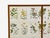 Wood Swedish Modern, Nordens Flora Cabinet, Brass, Floral Lithographs, Sweden, 1930s For Sale - Image 7 of 11