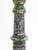 Mid-Century Modern Mid-Century Modern Green Painted Turned Wood Candlestick Lamp For Sale - Image 3 of 6
