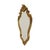 Baroque French Gold-Leaf Gilded Mirror with Crest For Sale - Image 5 of 16