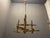 Vintage Brass Hanging Lamp by Gaetano Sciolari, 1970s For Sale - Image 3 of 14