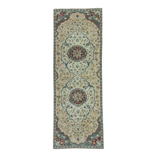 Turkish Vintage Rug 3'7" x 10'1" #20830 For Sale