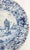 18th Century Dutch Delft Faience Blue and White Charger For Sale - Image 5 of 13
