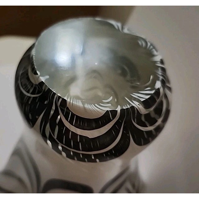 Murano Vintage Venini Biaconi Murano Style Vase For Sale - Image 4 of 6