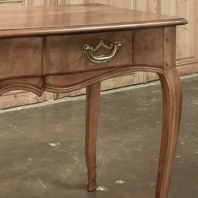 Antique Country French Walnut Desk ~ Writing Table For Sale - Image 12 of 12