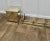 Arts and Crafts Brass Fender with Coal and Log Boxes, Set of 3 For Sale - Image 5 of 7