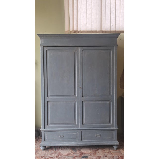 Antique Tuscan Fir Wardrobe, 1890s For Sale - Image 10 of 10
