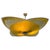 Mid-Century Glass Pendant by Napako, Czechoslovakia, 1970s. For Sale - Image 8 of 8