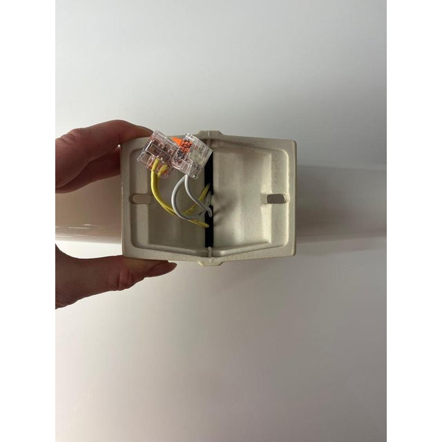 Cream Model 6060 Wall Lamp in Cream by Sigvard Bernadotte for Ifö For Sale - Image 8 of 10