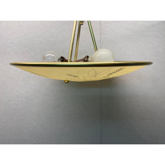 Mid-Century Modern Mid-Century Cream Ceiling Lamp from Erco, 1950s For Sale - Image 3 of 18