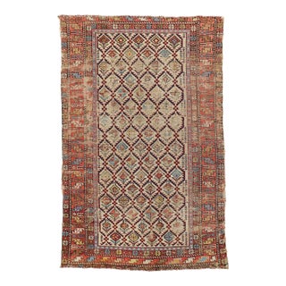 Antique Caucasian Rug. 3'x5' For Sale