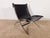 Leather Scissor Chair by Antonio Citterio for Flexform Italia, Circa 1980s For Sale - Image 9 of 18