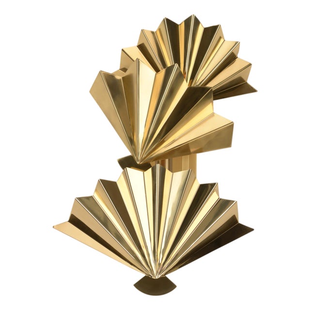 Dancing Fan Sconce - Right Facing For Sale