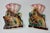 1950s Mid-Century Iridescent Glazed Ceramic Woodland Deer & Fawn Pocket Vases - A Pair For Sale - Image 4 of 5