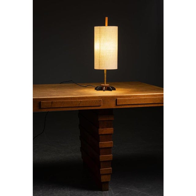 Italian Architectural Table Lamp, 1960s For Sale - Image 3 of 12