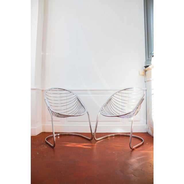 Egg Armchair attributed to Gastone Rinaldi, 1970s For Sale - Image 9 of 18