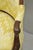 Antique French Louis XV Style Carved Walnut Yellow Fabric Boudoir Lounge Chair For Sale - Image 10 of 14