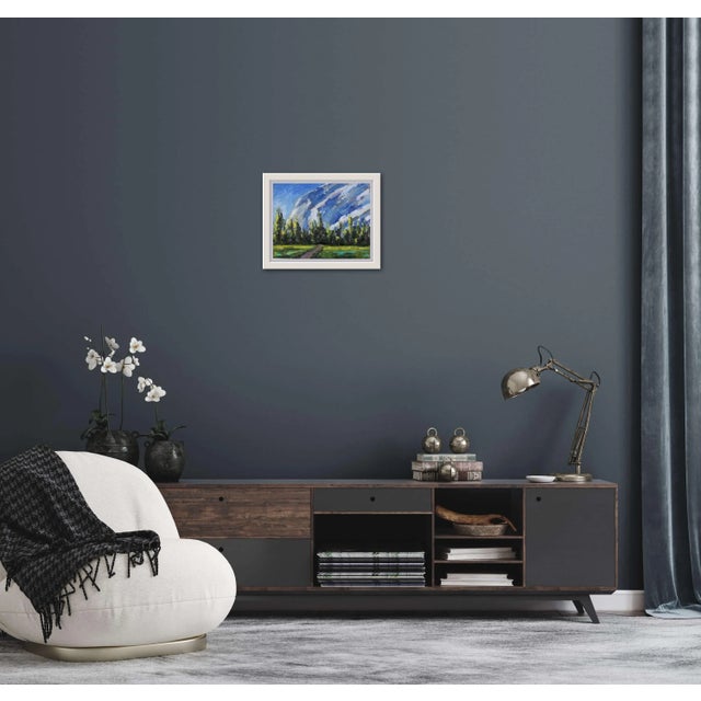 I painted this painting plein air while in Yosemite in the summer of 2018 while my husband led a hiking trip with a group...