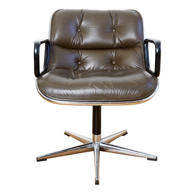 Executive Chair by Charles Pollock for Knoll International, 1960s For Sale
