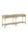 Currey & Company Olisa Large Rope Console Table For Sale