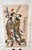 Early 20th Century Early 20th Century Japanese Warrior Samurai Framed Painting For Sale - Image 5 of 10