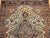 Ivory 19th Century Persian Farahan Sarouk Area Rug in Floral Pattern in Ivory, Blue For Sale - Image 8 of 12