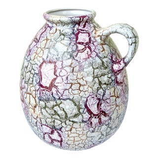 Large Ceramic Floor Vase from Scheurich, Germany, 1970 For Sale