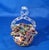 Late 19th Century C 1890 Franz Welz Bohemian Art Glass Hand Blown Basket W/ Spun Thorn Handle For Sale - Image 5 of 9