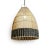 Contemporary Wicker Tux Weave Organic Modern Pendant Light Small For Sale - Image 3 of 9