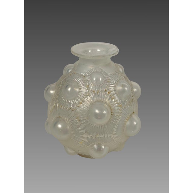 White Art Deco Vase by for Lalique, 1927 For Sale - Image 8 of 8