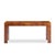 Wood Milo Baughman Style Mid Century Burlwood Console Table For Sale - Image 7 of 8