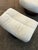 Mid 20th Century Scandinavian Ekornes Stressless Lounge Chair and Ottoman in White Leather & Rosewood For Sale - Image 9 of 18