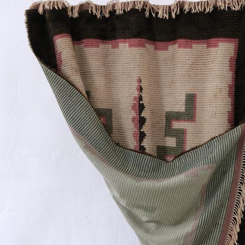 Large Art Deco Wool Rya Rug, 1940s For Sale - Image 3 of 5