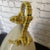 Yellow Vintage Majolica Neo Renissance Angelic Pottery Vase/Decanter Beautiful Piece Rare! For Sale - Image 8 of 14