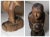Antique 1800's Folk Art Hand Carved Wood Figural Man Sculpture Statue Figure For Sale - Image 9 of 12