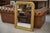 Louis Philippe Gold Leaf-Gilded Mercury Mirror, 19th Century For Sale - Image 5 of 8