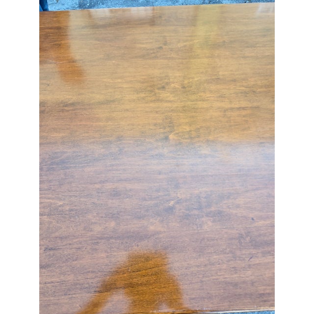 1950s Large Mid Century Bentwood Leg Dining Table Manner of Norman Cherner For Sale - Image 10 of 10
