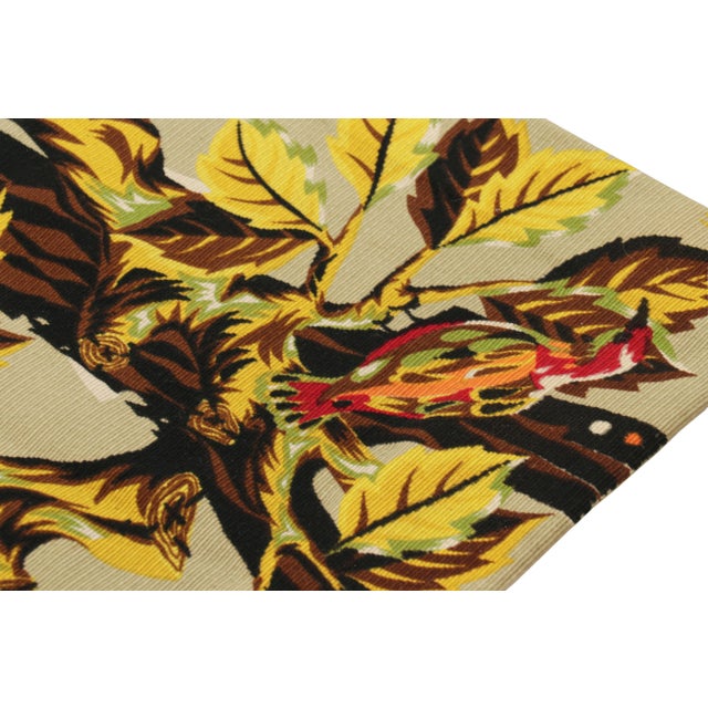 Signed Vintage Jean-Claude Bissery Tapestry “Forestière”, From Rug & Kilim For Sale In New York - Image 6 of 7