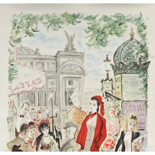 Date: 1962 Size: 15.75 x 23.25 inches Artist: Publicite Hubert Baille A little Paris trivia: Also known as the Latin...