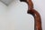 Brown Louis XV Style Root Veneer Mirror with Scalloped Curved Frame and Oister Crest, 1800s For Sale - Image 8 of 11