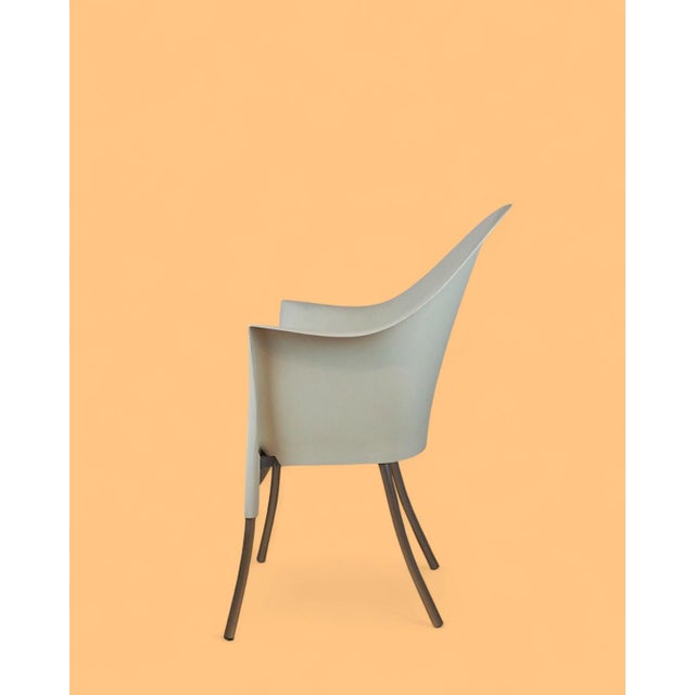 1990s Italian Lord Yo Chairs and Lord Yi Square Table by Philippe Starck for Driade, 1990s, Set of 5 For Sale - Image 5 of 12