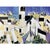 Mid-Century Modern Claude Schurr "Seaside Village" Signed Lithograph, Circa 1950 For Sale - Image 9 of 10