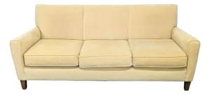 Room and Board 3-Seat Sofa in Light Beige Fabric