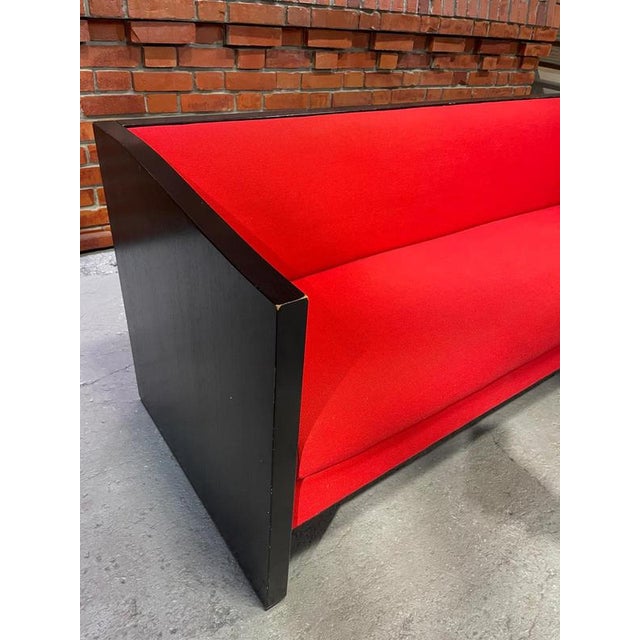 2000 - 2009 Red Sofa by Charles Rennie Mackintosh for Cassina For Sale - Image 5 of 11
