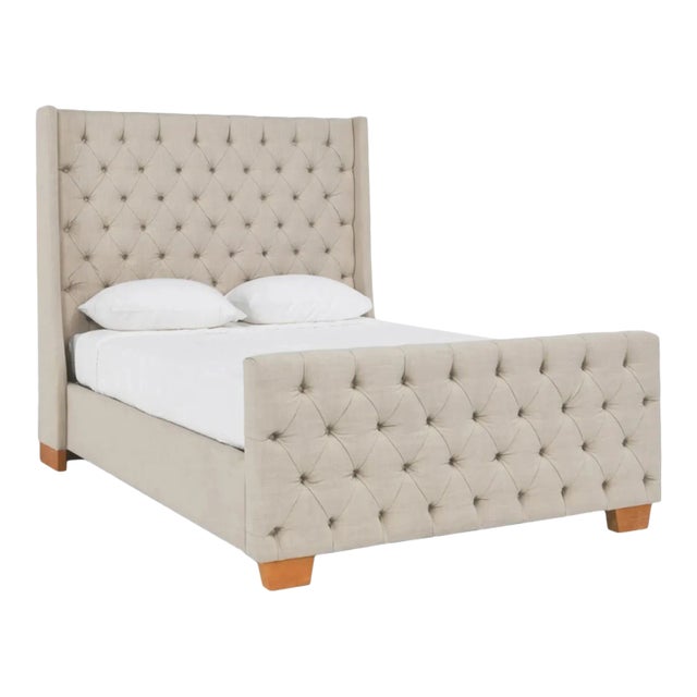 Lana Tufted Queen Bed Frame For Sale