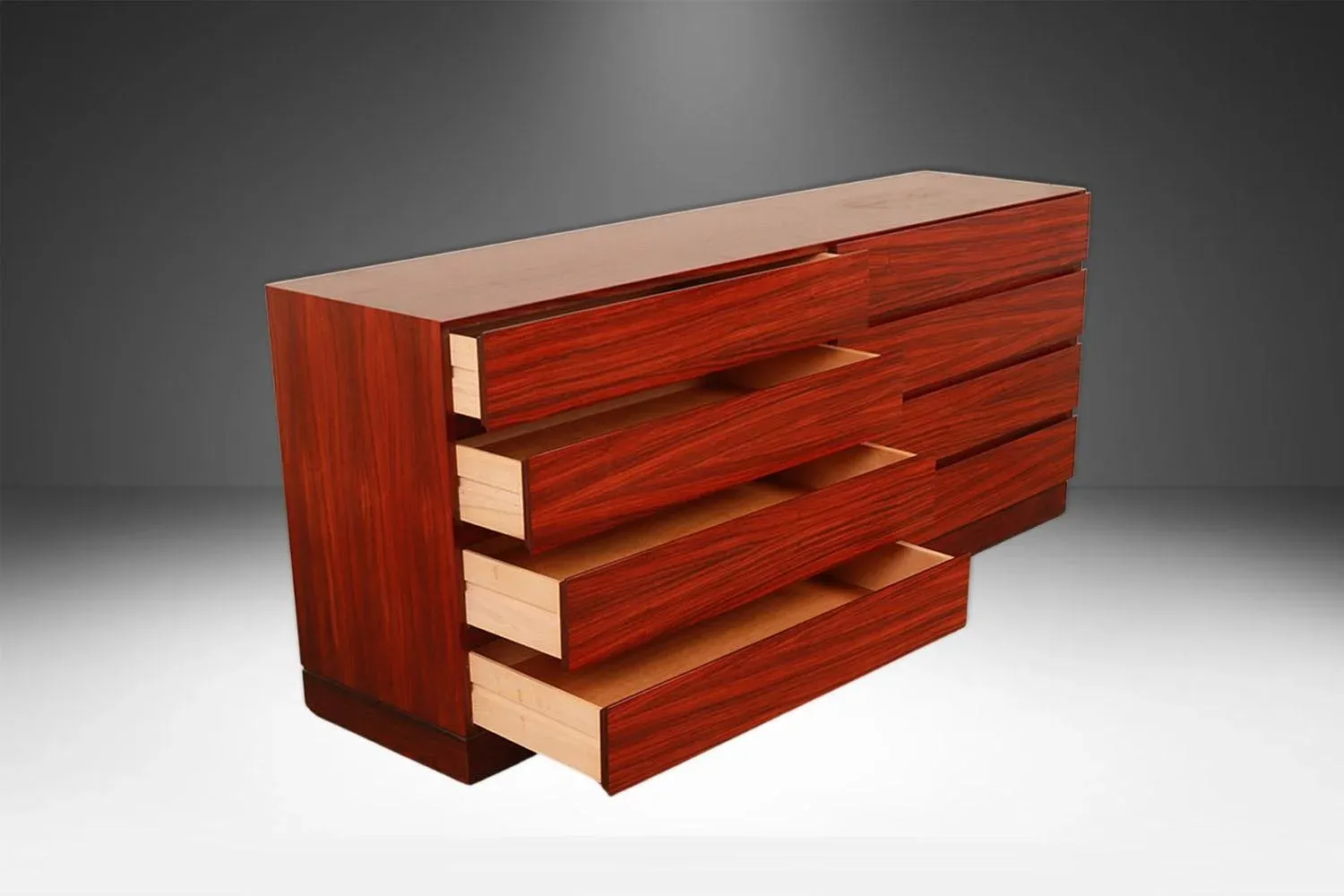 Mid Century Danish Rosewood Dresser Arne Wahl Iversen for Vinde