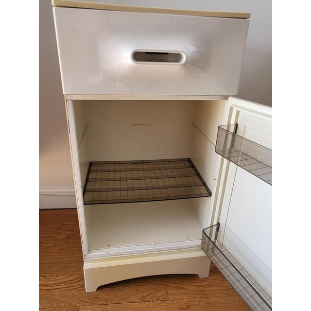 Beige Vintage Cabinet by Marc Held Furniture for Prisunic, 1960 For Sale - Image 8 of 17