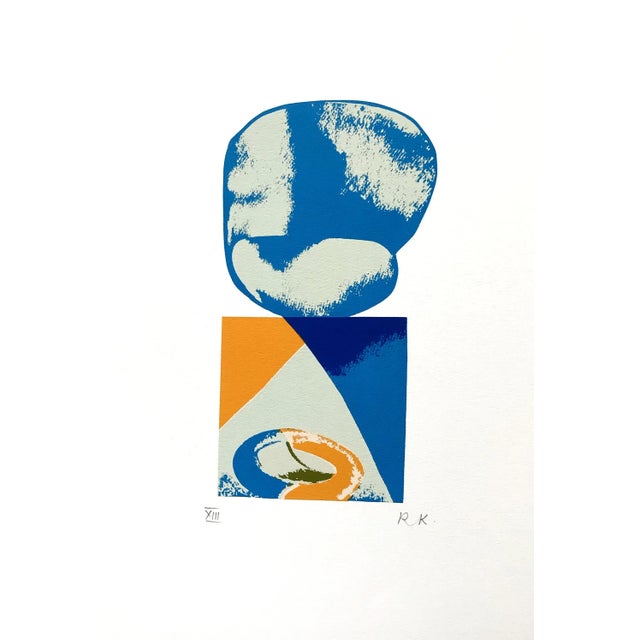 Contemporary 1978 R. King Screen Print Signed & Numbered the Cook 1978 For Sale - Image 3 of 3